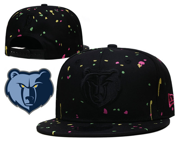 Memphis Grizzlies Stitched Snapback Hats 006